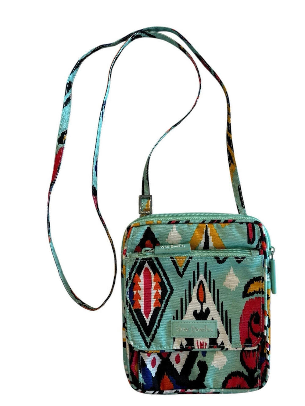 Vera Bradley Mini Hipster Crossbody Bag Pueblo Southwestern Canvas NWOT 2605.9